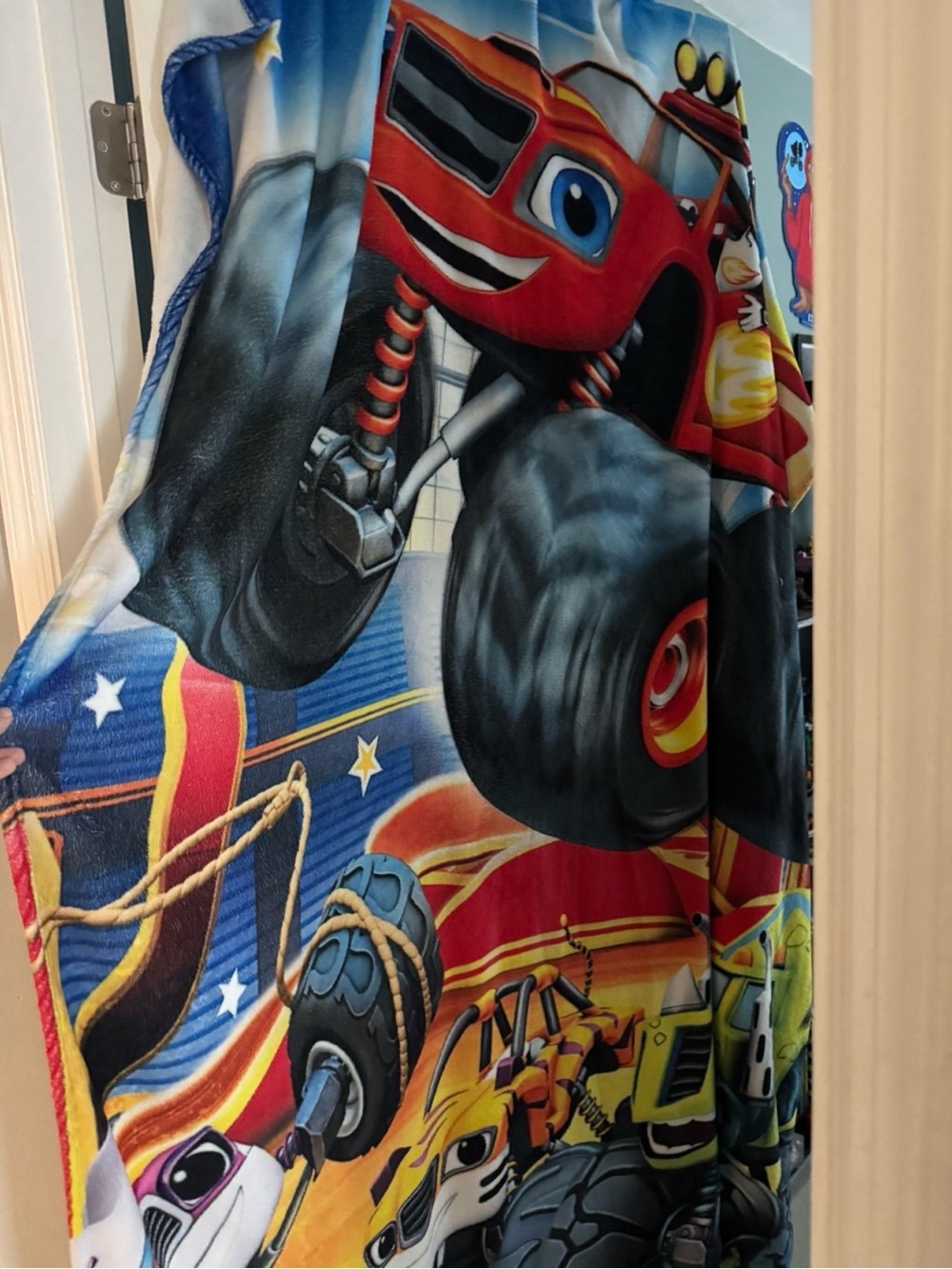 Blaze and the monster machines blanket